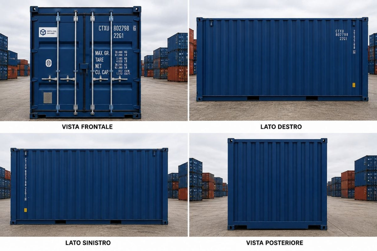 Container Marittimo 20 Piedi