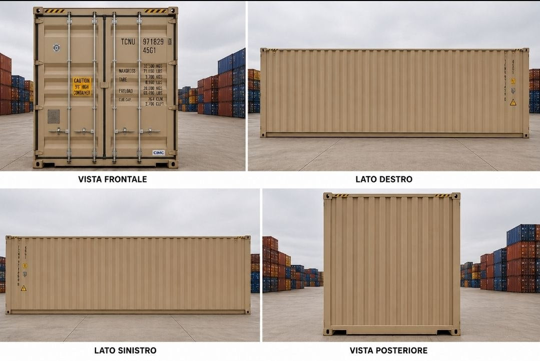 Container Marittimo 40 Piedi High Cube